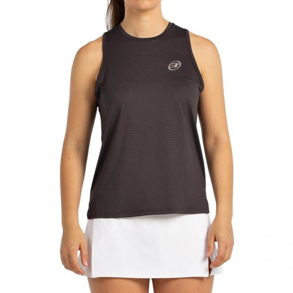 Débardeur Bullpadel Etilo Noir Femme