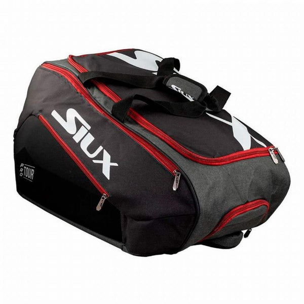 Sac de Raquettes Siux Pro Tour Noir/Rouge